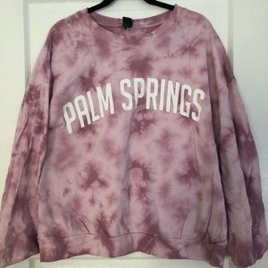 Wild fable Palm Springs tie dye sweatshirt xxl womens